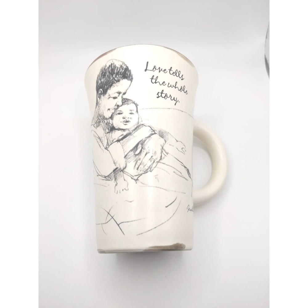 Love Tells the Story Ceramic Mug, 13 oz. Coffee Cup